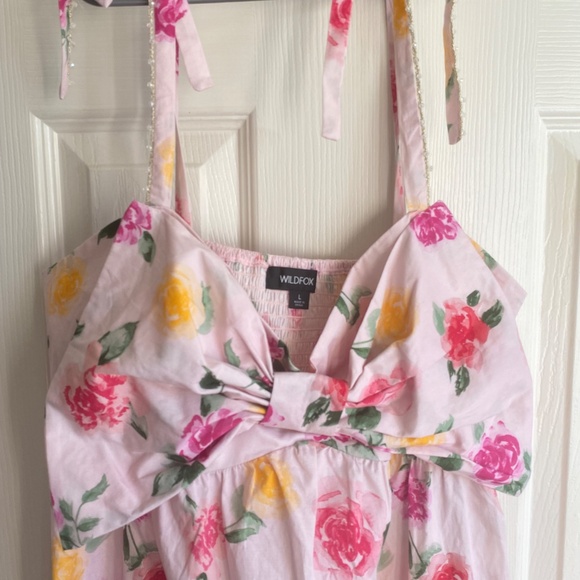 Wildfox Floral Bow dress NWT - Picture 2 of 8